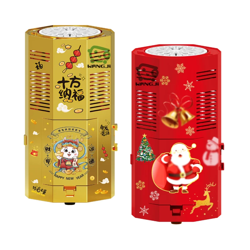 Детский подарок на Рождество и Новый год светодиодный свет звук пузырь игрушки 39 отверстий автоматическое моделирование фейерверк