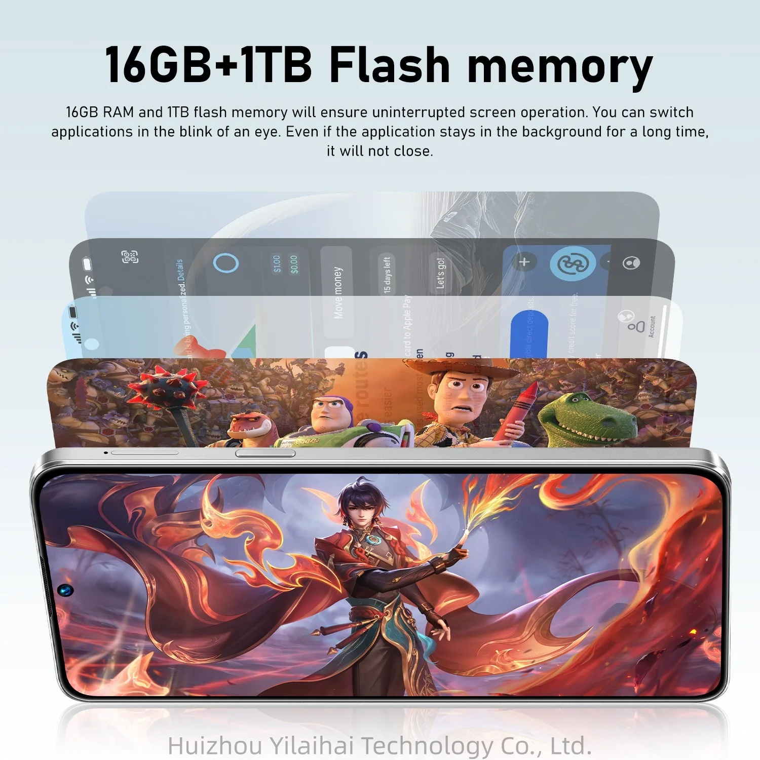 Hot Sale S26 Ultra 5G Smartphone 7.3 Inch Full HD Deca Core 16GB+1TB Memory Long Battery Life CDMA Face Unlock Wholesale Price