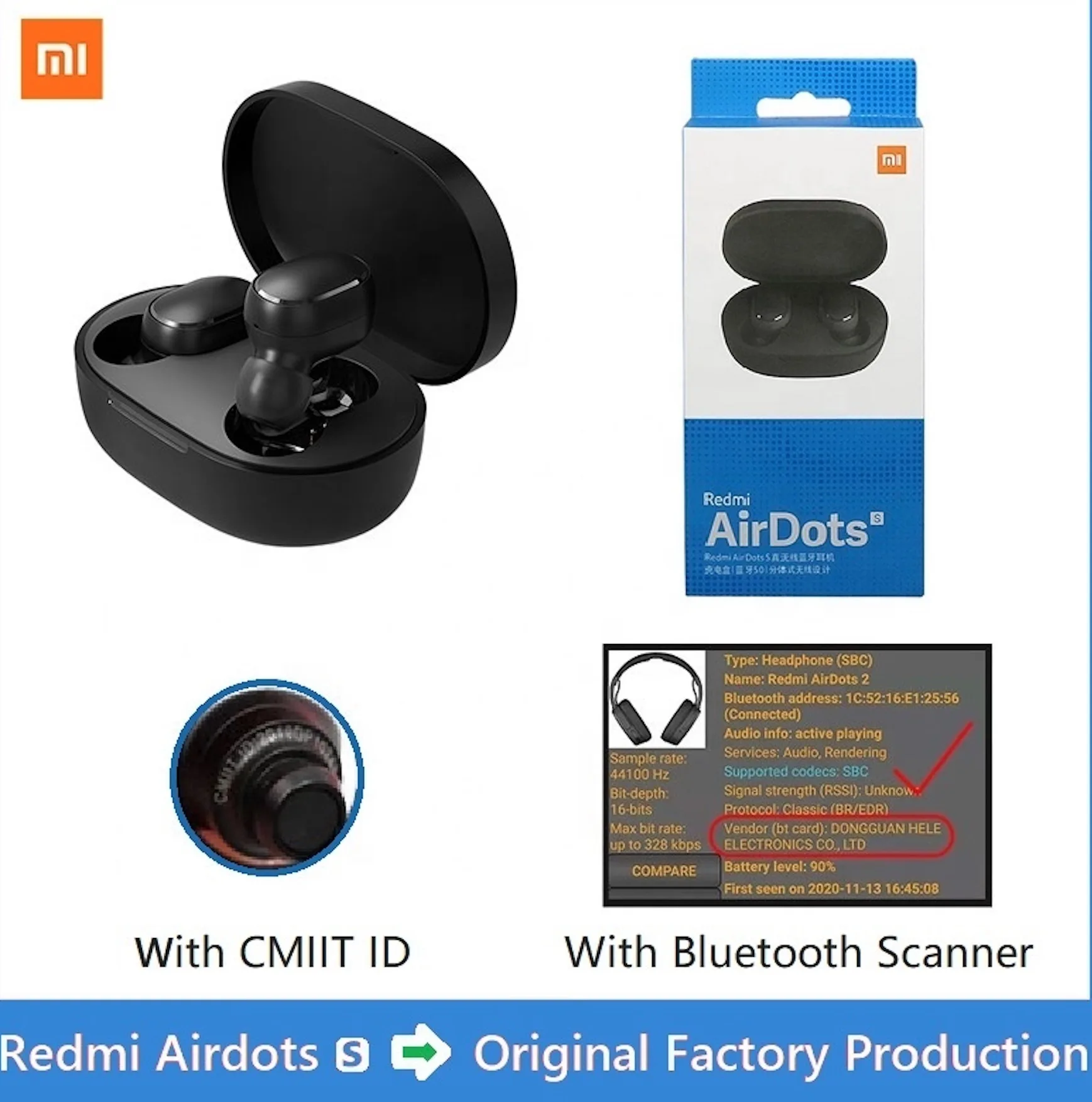 Xiaomi Mi Redmi Earbuds S True Wireless Earphones Bluetooth