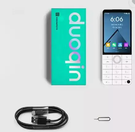 Telefone QIN F22 Pro Versão Global 4G com Tela Touch, Smartphone