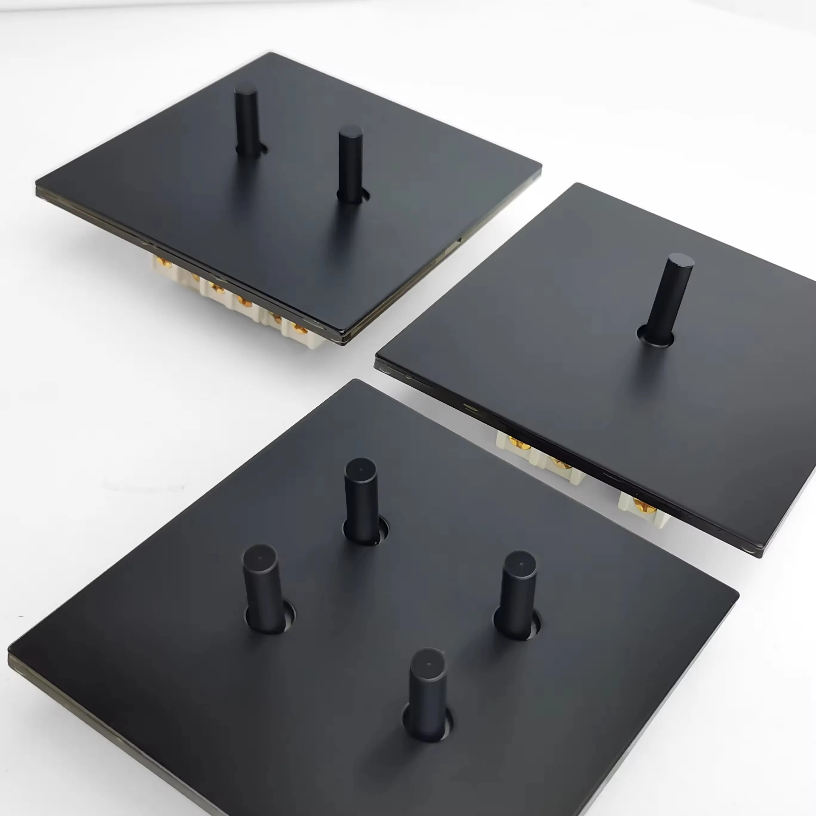 Interrupteur Mural,EU Socket--prise'interrupteur Rétro Américain De