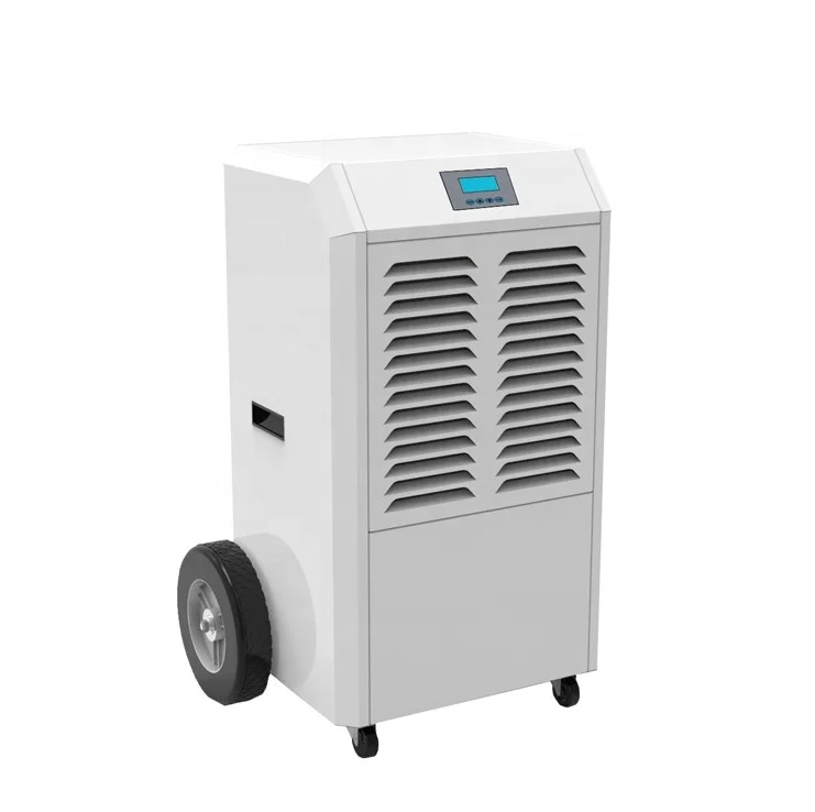 Large Capacity 158L Garage Factory Commercial Industrial Indoor Pool Dehumidifier with Big Wheels