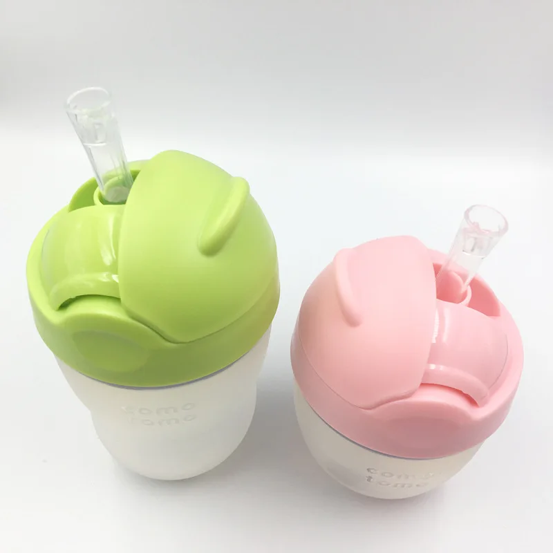 3-in-1 Weighted Straw Sippy Cup Conversion Kit for Comotomo Baby