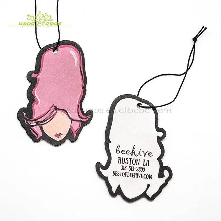 
 2019 объемный ароматизированный абсорбируемый экологически чистый материал, чистый бумажный автомобильный подвесной освежитель воздуха разных форм, освежитель воздуха для автомобиля  