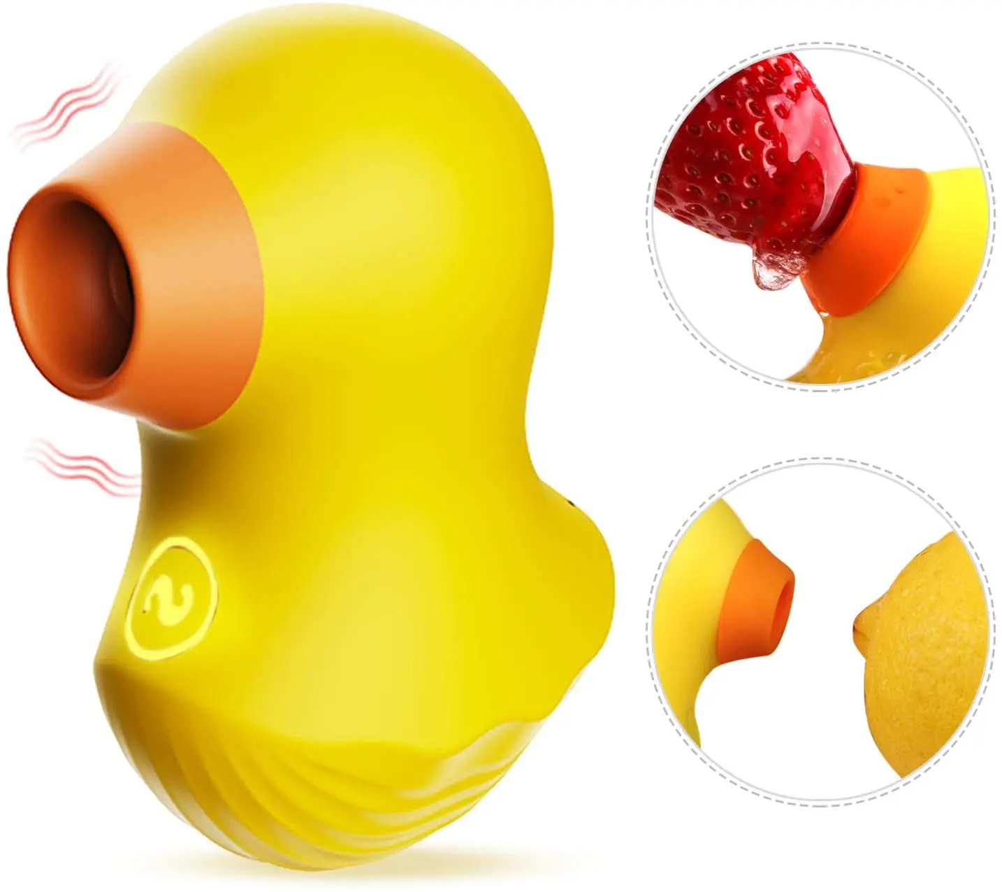 7 Vibration Yellow Hot Sex Products Mr. Duck Cute Sucker Silicone Breast Sucking Sex Toys Buy Mini Handheld Animal Egg Vibrator Sucker Av Wand Stick Silicone Sucking Sex Toys Pink Cute Cat Silicone