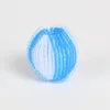 Moyen, 4 cm, bleu et blanc