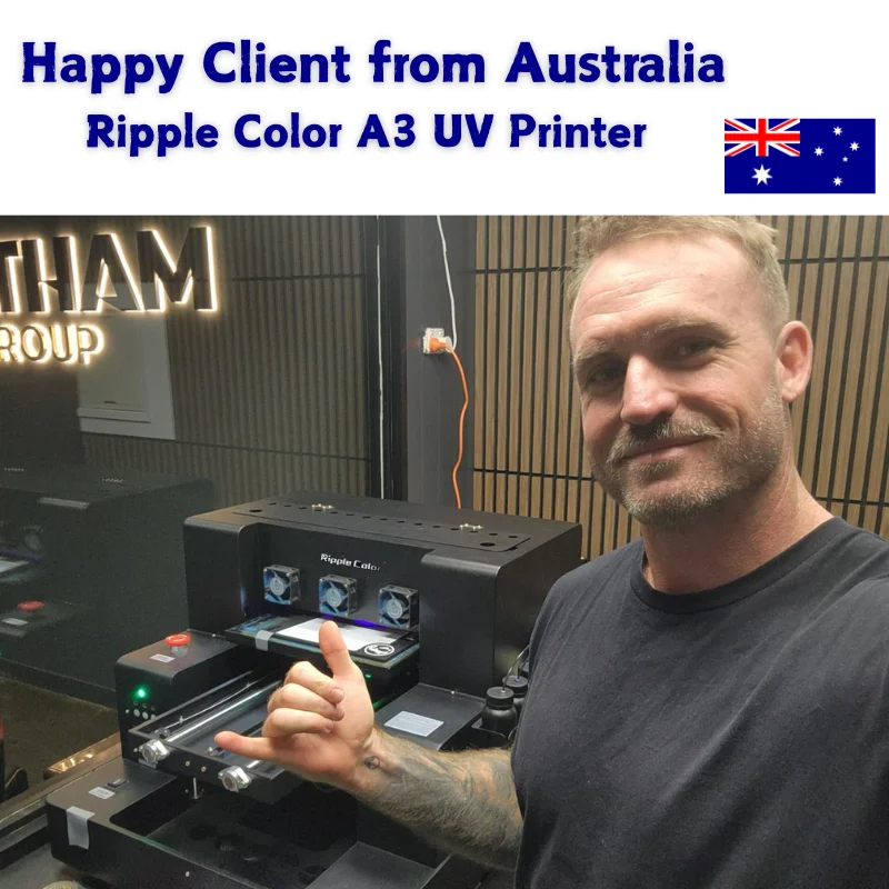 Ripple Color Rc-6090pro A1 UV Printer - Mass Production Inkjet