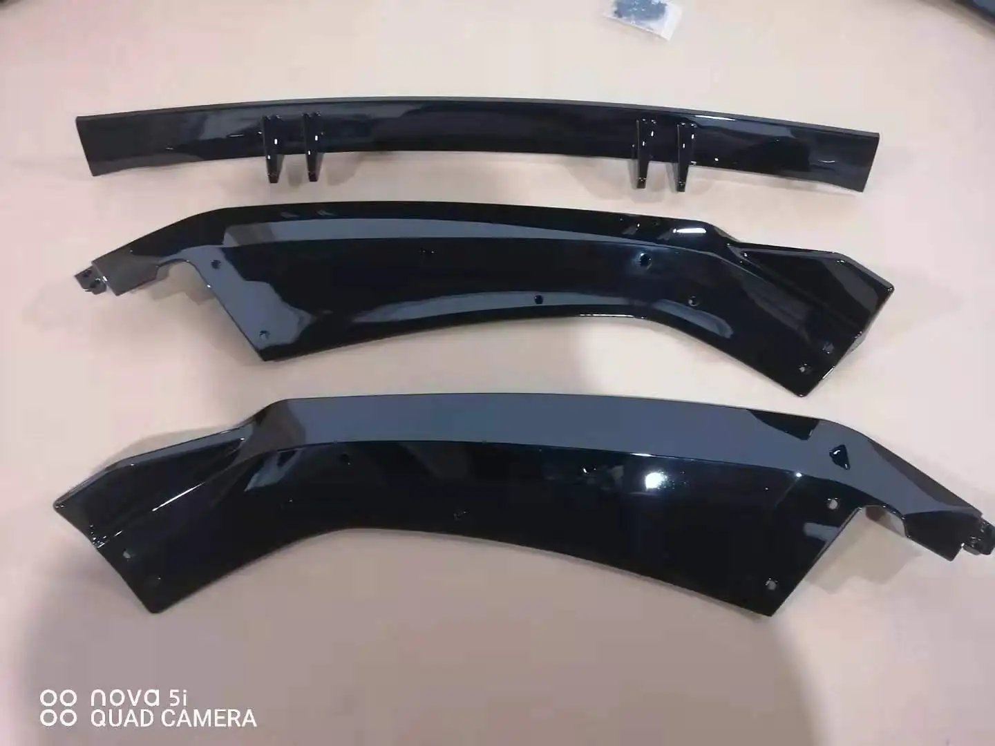 GOODFITMENT Glossy Black Rear Bumper Splitter Lip Diffuser Canards For Audi A3 A4 A5 A6 S3 S4 (2Pcs)