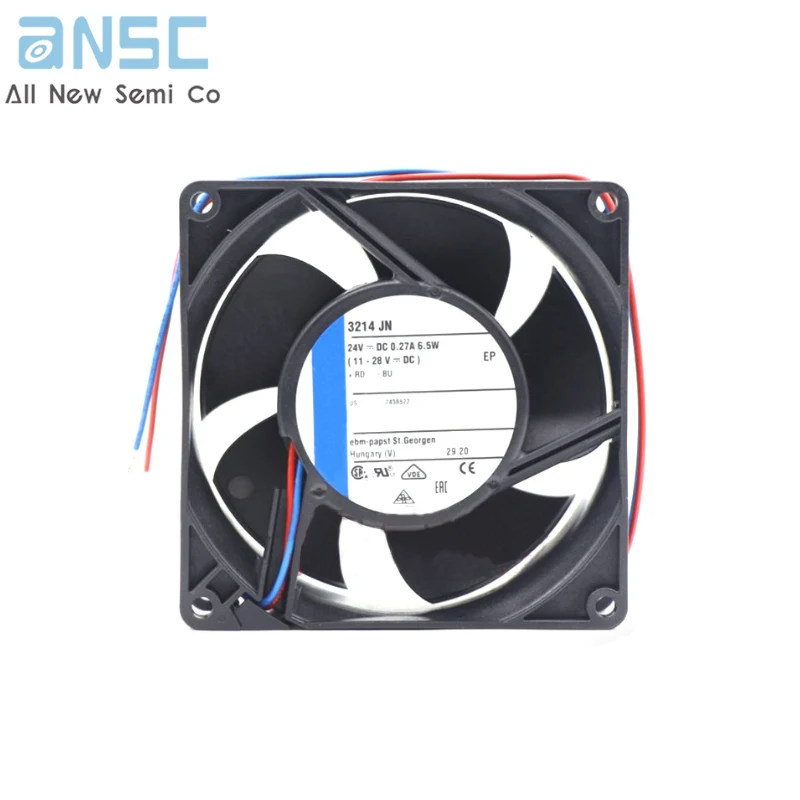 Original Axial fan 3214JN 9038 9CM 24V 7.6W