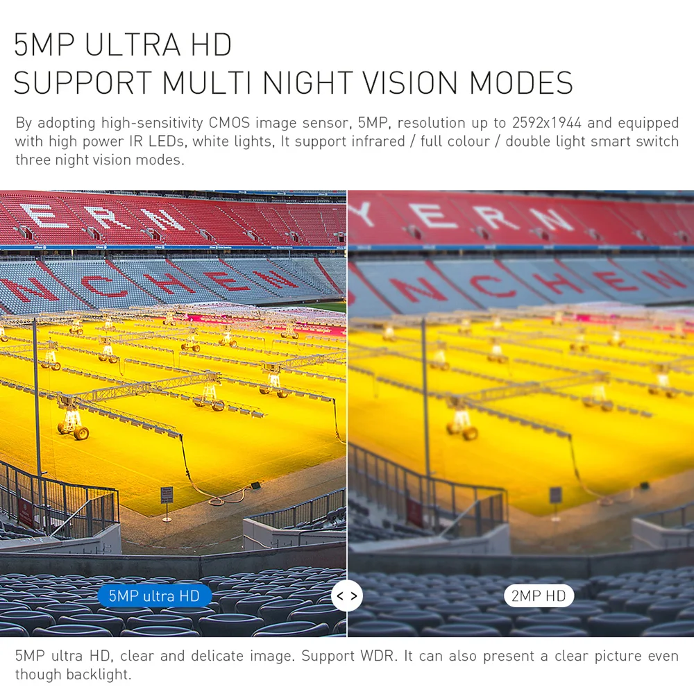 Linkage Alarm Sire Spotlights Lens Outdoor Color Night Vision Tuya Wifi Ip Camera Optical Zoom Camera De Surveillance Sans Fil