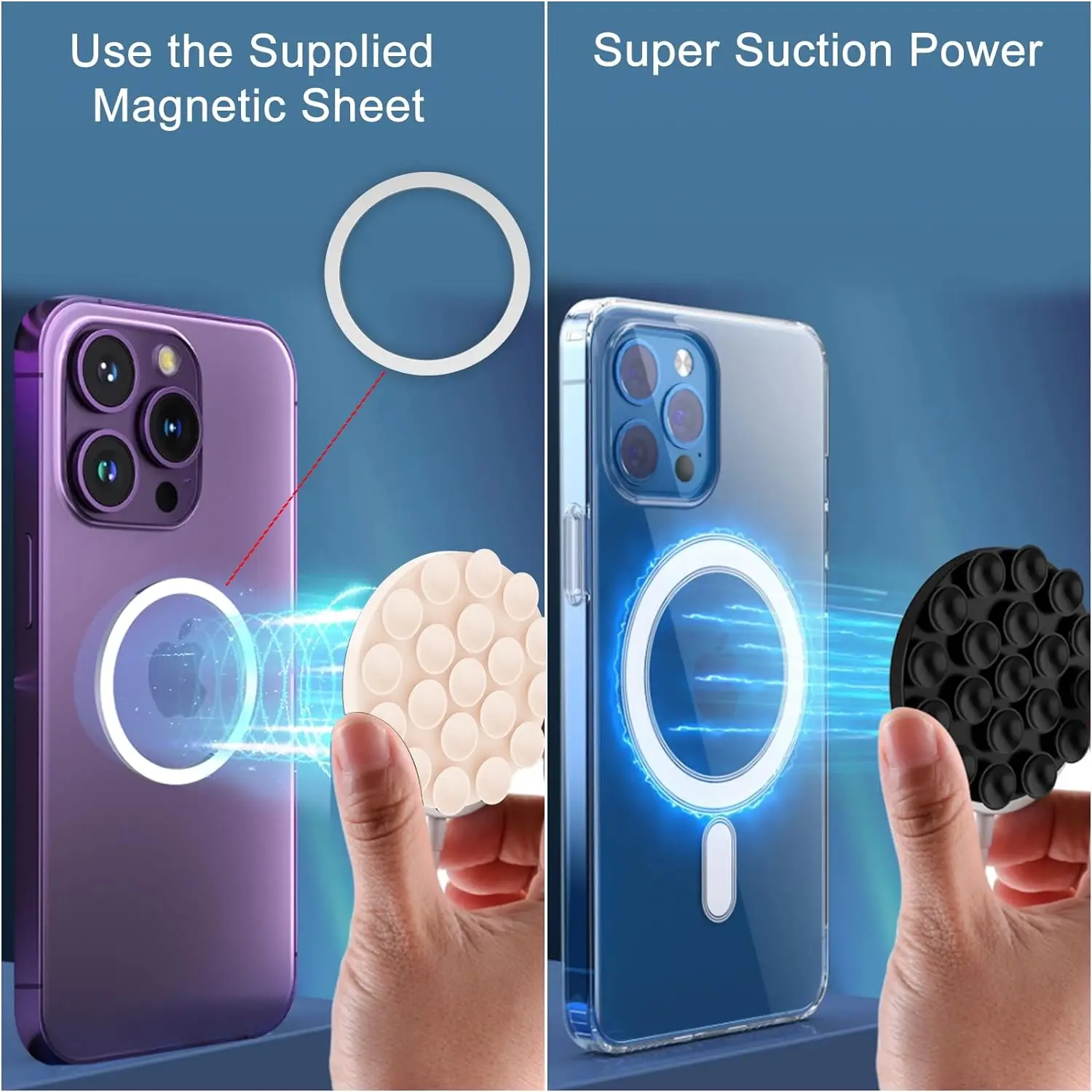 Super Glue Silicone Suction Phone Case Stand, All Phone Cases, Mirror Shower Phone Holder Not Easy To Fall