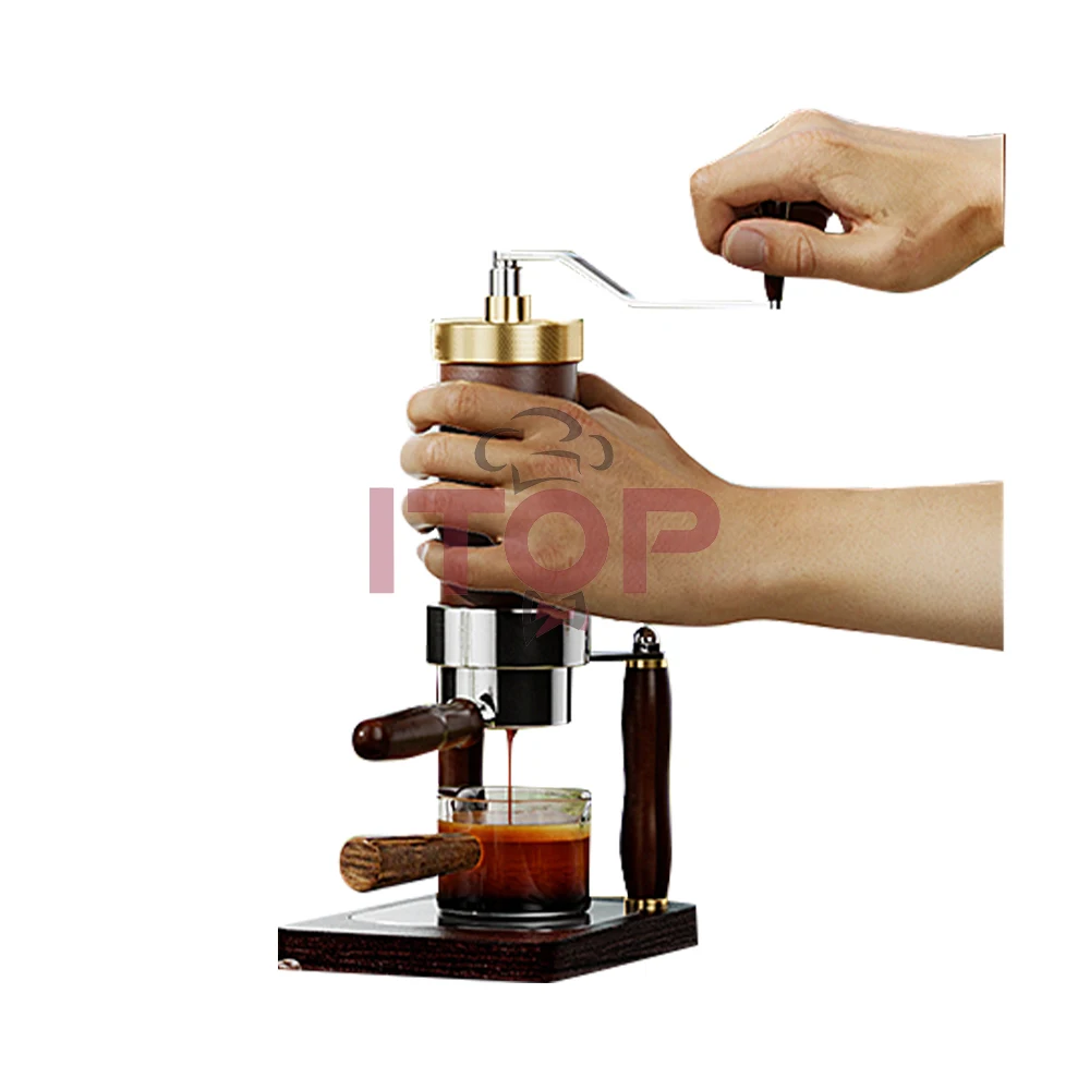 Hadiah kreatif engkol tangan/mesin kopi terintegrasi pneumatik engkol  tangan/mesin kopi pneumatik