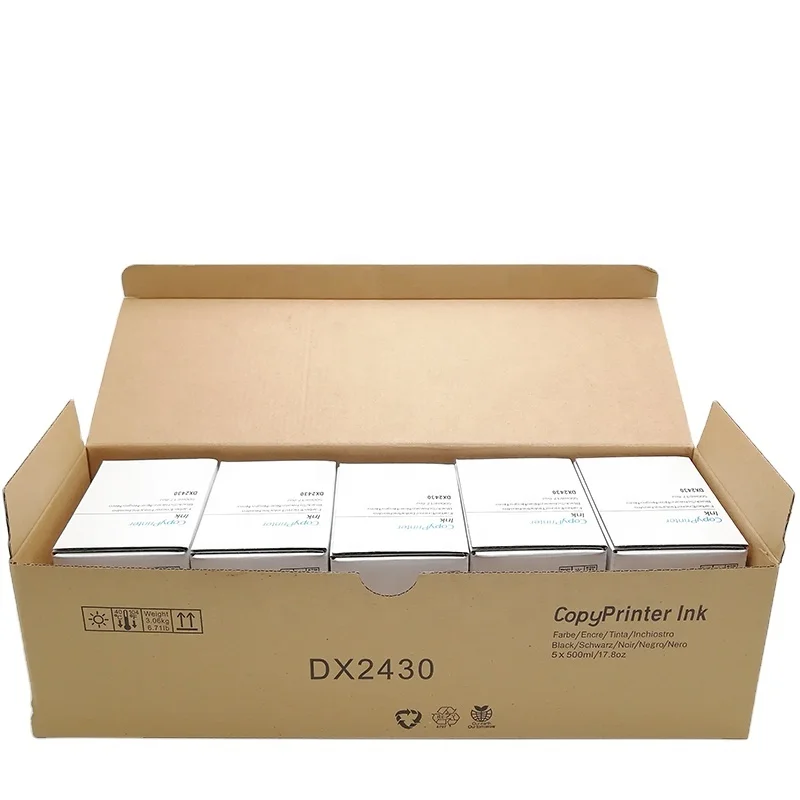 Compatible DX2430 DX2330 JP7 JP12 VT600 Ricoh Priport Ink Factory Price CPI5 CPI6 CPI7 CPI10 Compatible Ricoh DX2430 Dx 2430 Ink