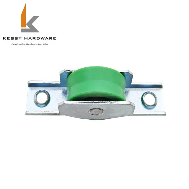 Building Materials Door Nylon Single Roller Wheel Roller Aluminium Bearing Tandem Wheels Sliding Door