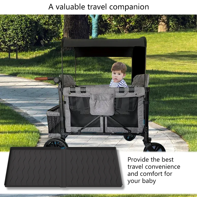 Baby Stroller Pad Universal Silicone Cushion Padding Reversible Seat