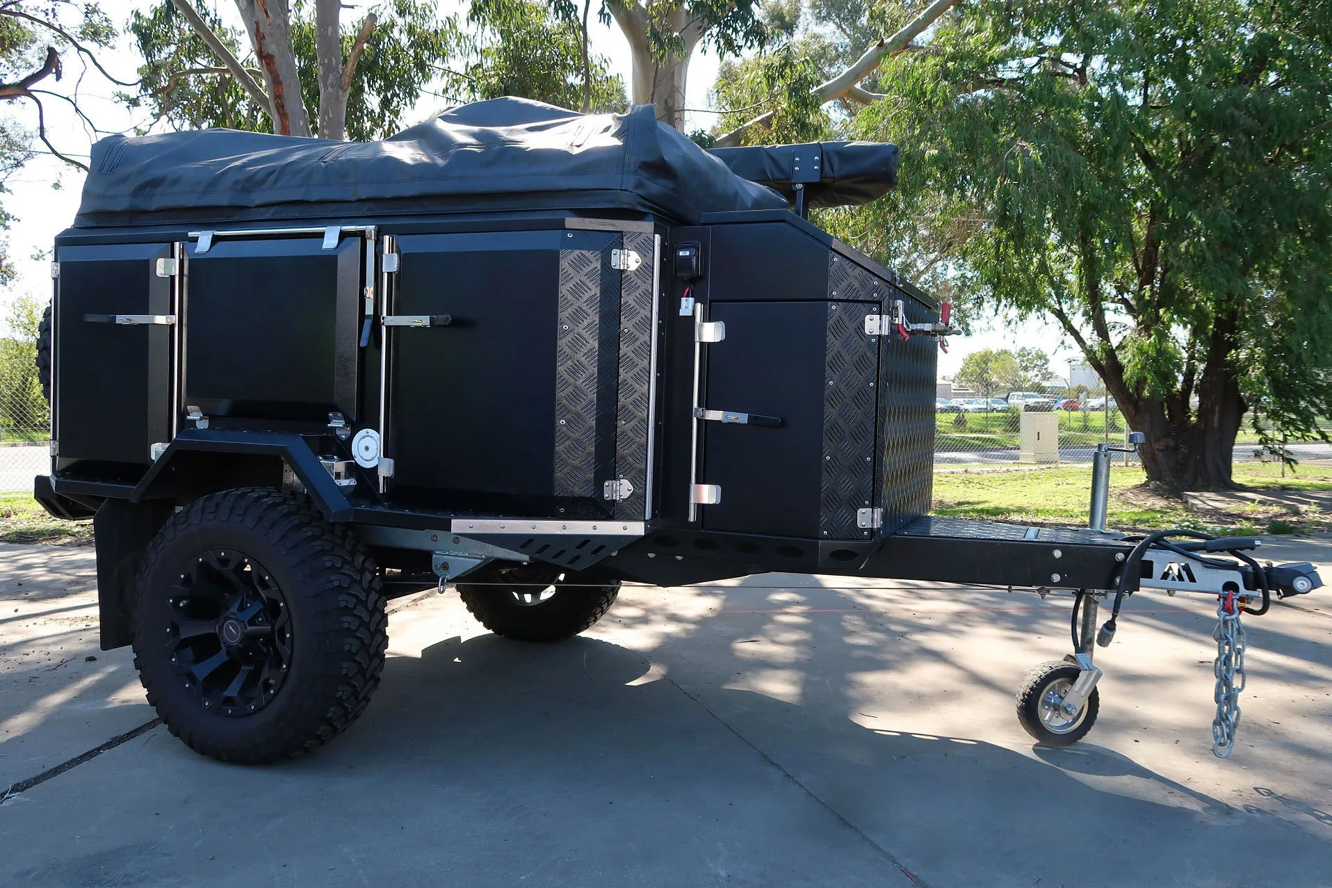 Ecocampor Overland Camper Trailer Teardrop Camper RV Motorhomes Offroad ...