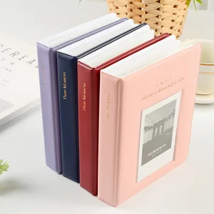 Cartoon Album Holds Kpop Mini Instax Photo Album for Name Card and Baseball Card Star Card Mini Photo Album