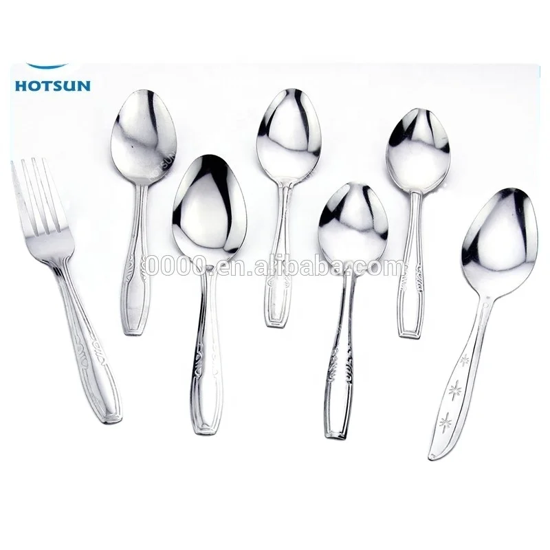 303 Spoon 15g 16g 17g 18g 301 555 999 Stainless Steel Tableware