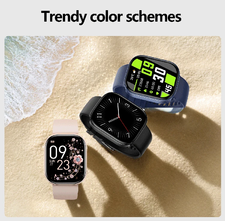 Smartwatch Ip68 Mit Herzfrequenzmessung Und Fitness Tracker_voghion.com
