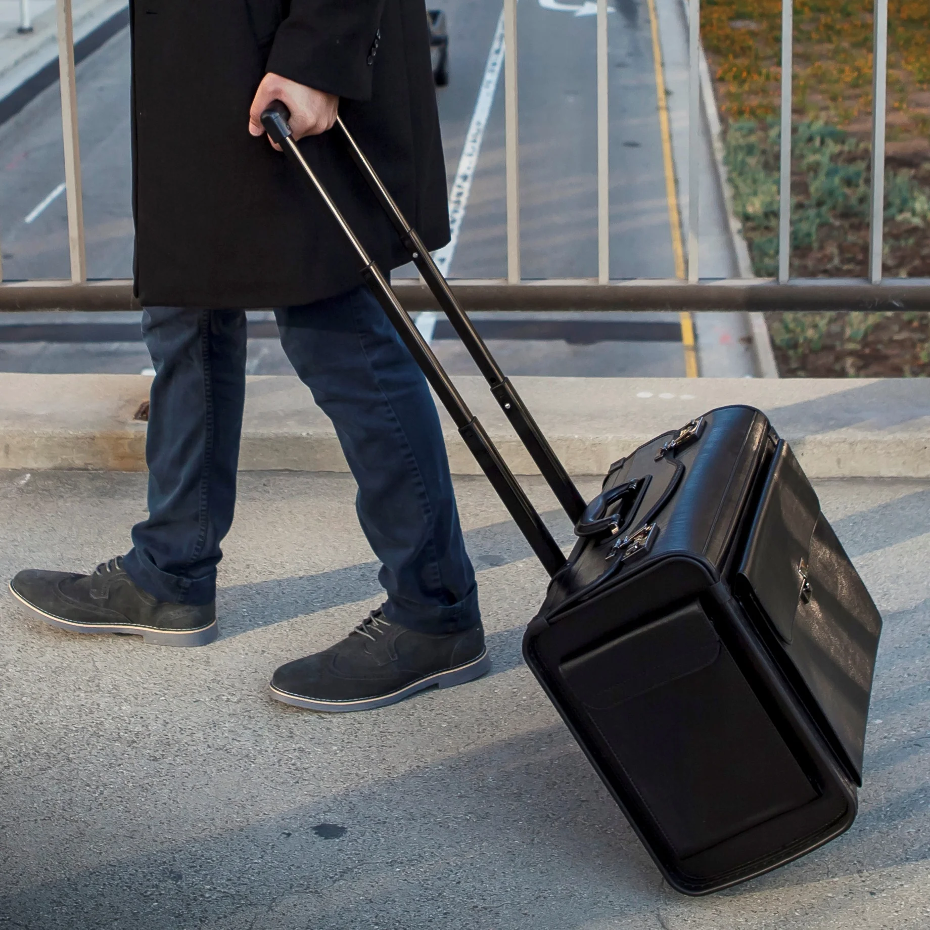 Customize Small Wheeled Work Lady Laptop Document Bag Carrier Best Roller Lawyer Litigation Briefcase Computer Suitcase Luggage