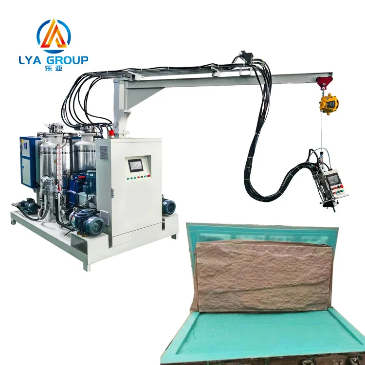 Projectable Equipment Batch Polyurethane Stone Wall Panel Machinery Pu Foam Injection Producing Machine for Sale