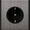 One German  socket with groundground