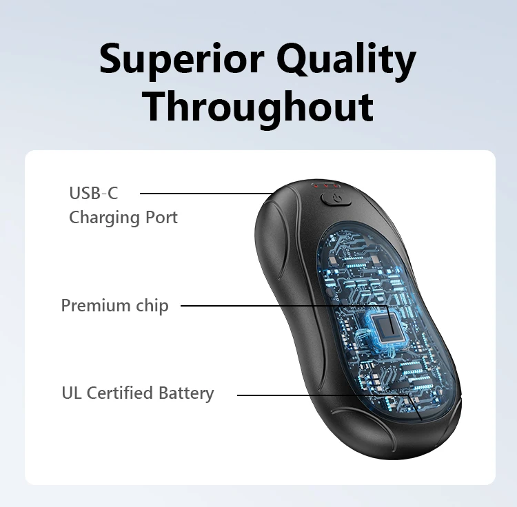 Hand Warmer, 3000mAh, USB, Portable - detail 12