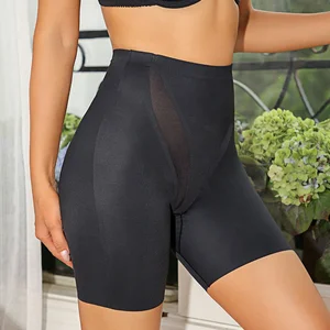 Hot Selling Women Mesh Splicing Shaper Panties Slimming Body Shaper Hip-lifting Seamless High Waist Women Shaper Boyshort Panty
