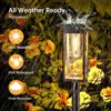 Square tungsten filament lawn lamp