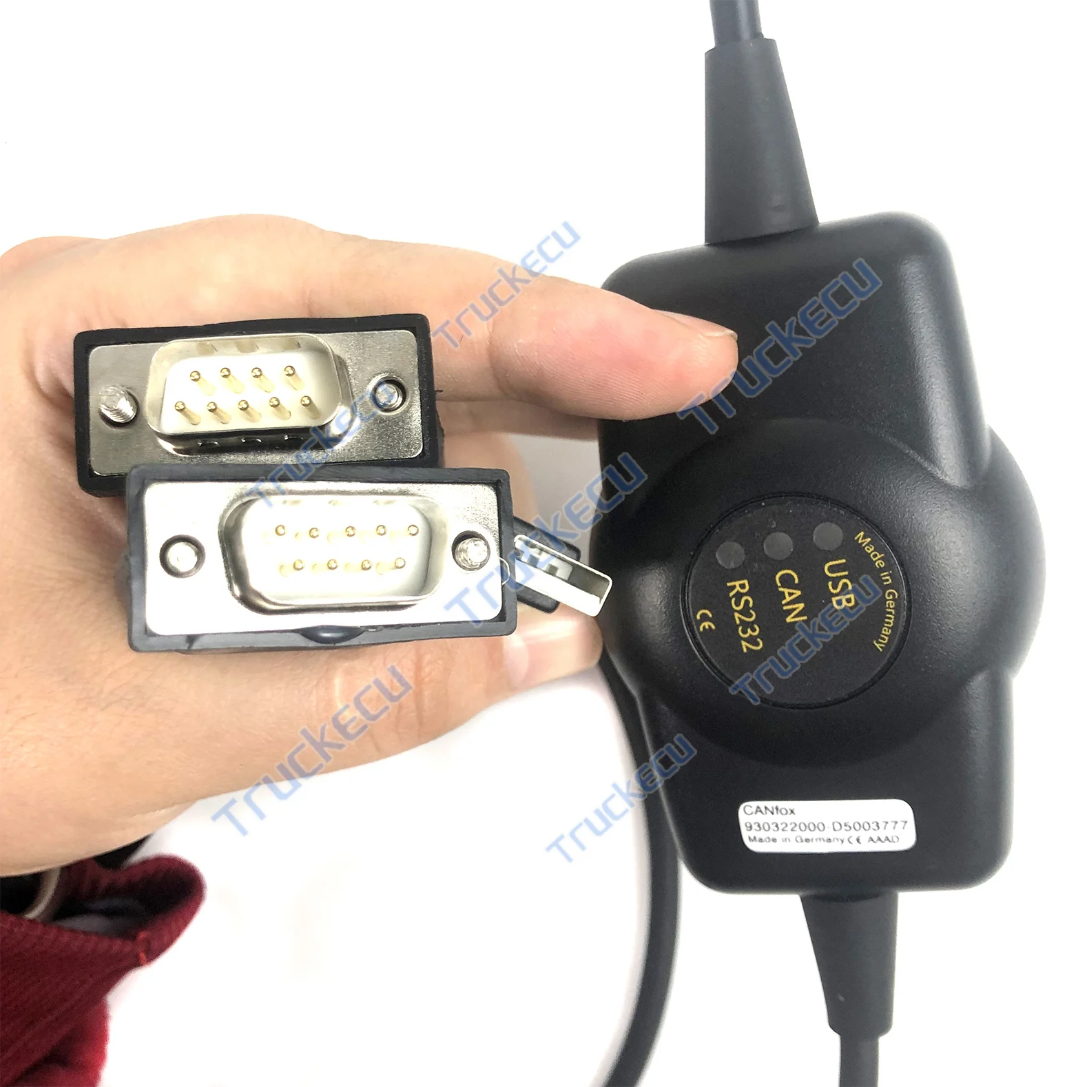 Liebherr Diagnostic Kit LIDIA CANFOX - 9 Pin Cable for Bulldozer