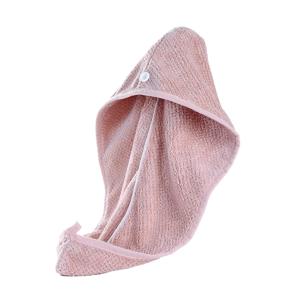 Экологичное полотенце из микрофибры для сушки волос для женщин, супермягкое роскошное банное полотенце для душа, многоразовая шапочка для сушки волос