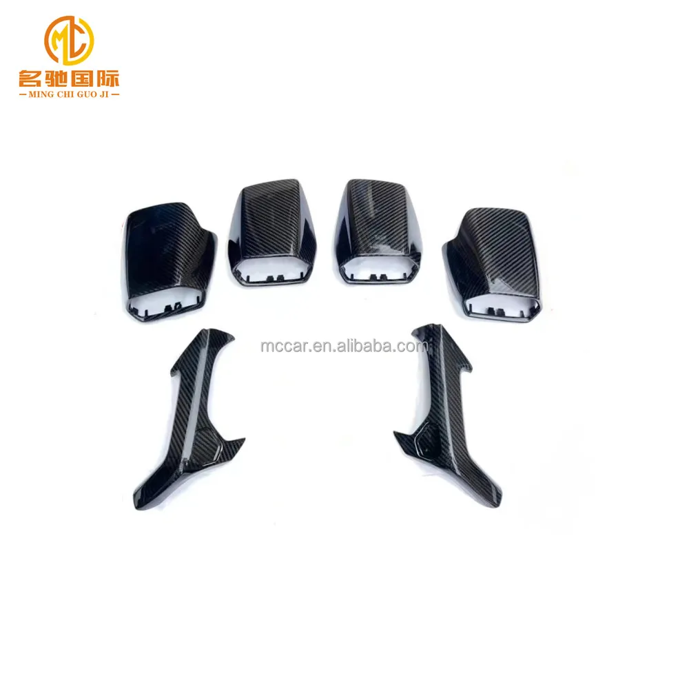 Car Interior Air Conditioner Air Outlet Door Handle For Lamborghini Huracan LP580 LP610 Evo Carbon