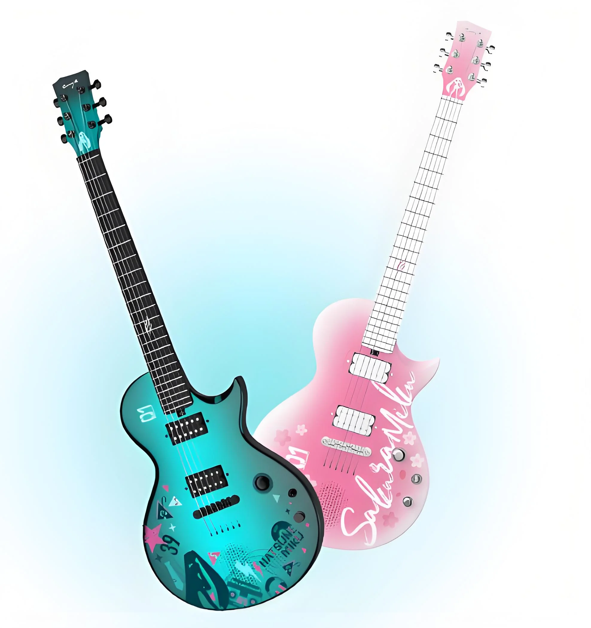 【7inch】Yeti Girls Sexymini～ ネオアコ ギターポップ ENYA Nova Go Sonic Carbon Fiber Electric Guitar with Ebony