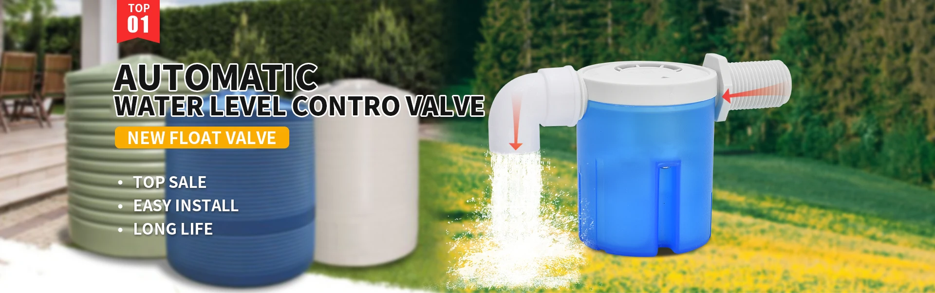 water level control valve description