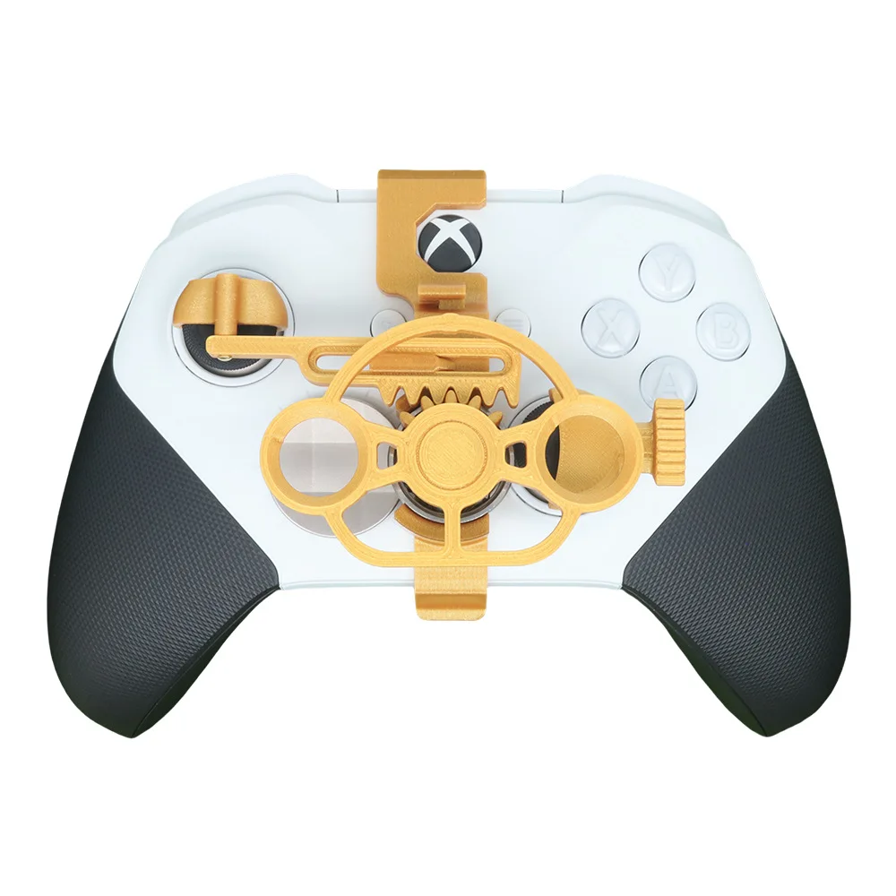 Honcam Controller Mini Racing Steering Wheel for Xbox Elite 2 Game Controller Racing Games Accessory