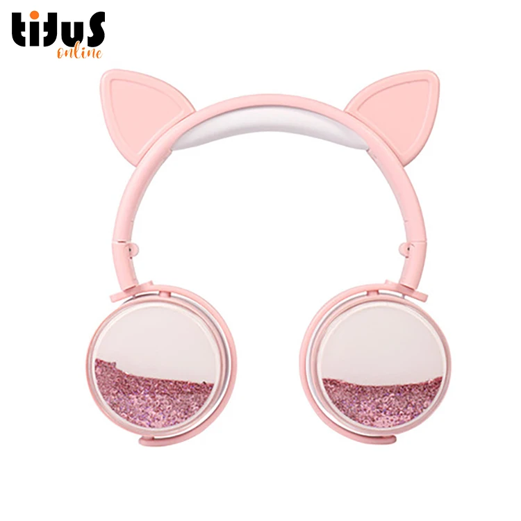 Casque filaire Cat Ear Headset Écouteurs pour enfant enfant