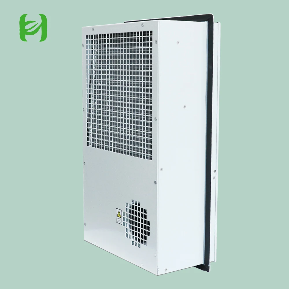 Outdoor Electrical Control Telecom Door Mounted DC 48V/AC220V Industrial  Cabinet Air Conditioner for Panel Shelter Enclosure