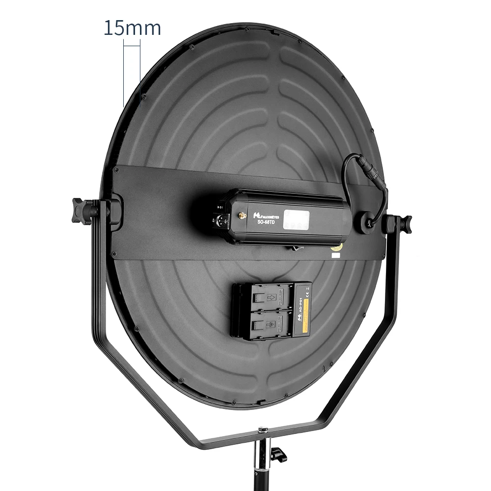 Falcon Eyes SO-68TD LED Panel - Dimmable High CRI95 Lighting