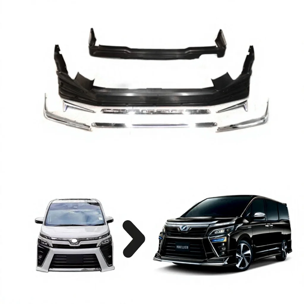 ZS Aero Modellista Upgrade Kit for 2017-2021 Toyota Voxy Hybrid