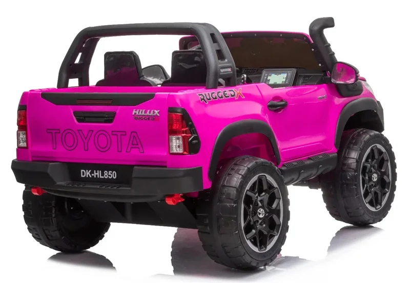 24v Kids Electric Car 2 Seater Ride On Car Toyota Hilux Remote Control