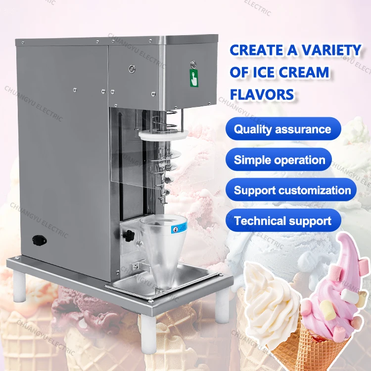Freeze Fruit Yogurt Ice Cream Swirl Mixer Blender Best Quality