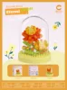7422 Regno Segreto - Piccolo Fiore di Giglio - con Base Trasparente