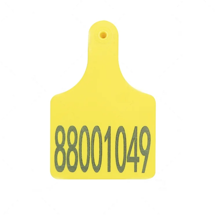 UHF RFID Animal Microchip Cow Ear Tag Identification Tag