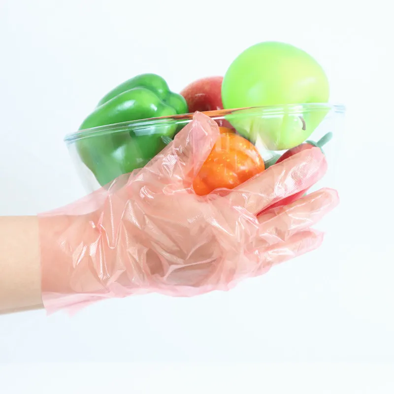 Lebensmittelqualitt Hochleistungs-Sushi-Herstellung Polythene  Einweg-LDPE-Handschuhe-Schachtel individuell verpackt
