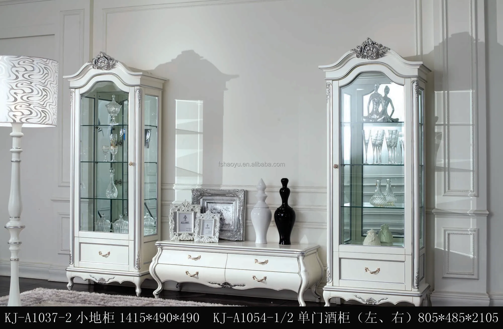 Buffet Furniture Living Room Luxury,White Wooden Wine Liquor