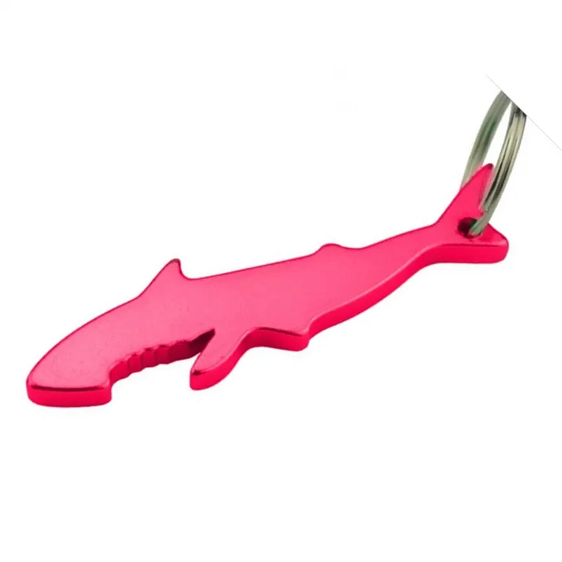 Bottle Opener Keychain Shark Shape - Bulk Pack