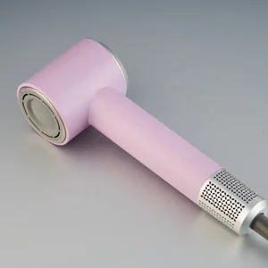High Speed Hair Dryer Negative Ions LED Digital Screen Display Low Noise Performance for Daily Use