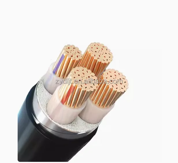 YJV YJLV NYY NY2Y 저전압 전원 케이블 0.6/1kV XLPE 절연 PVC 피복 건설