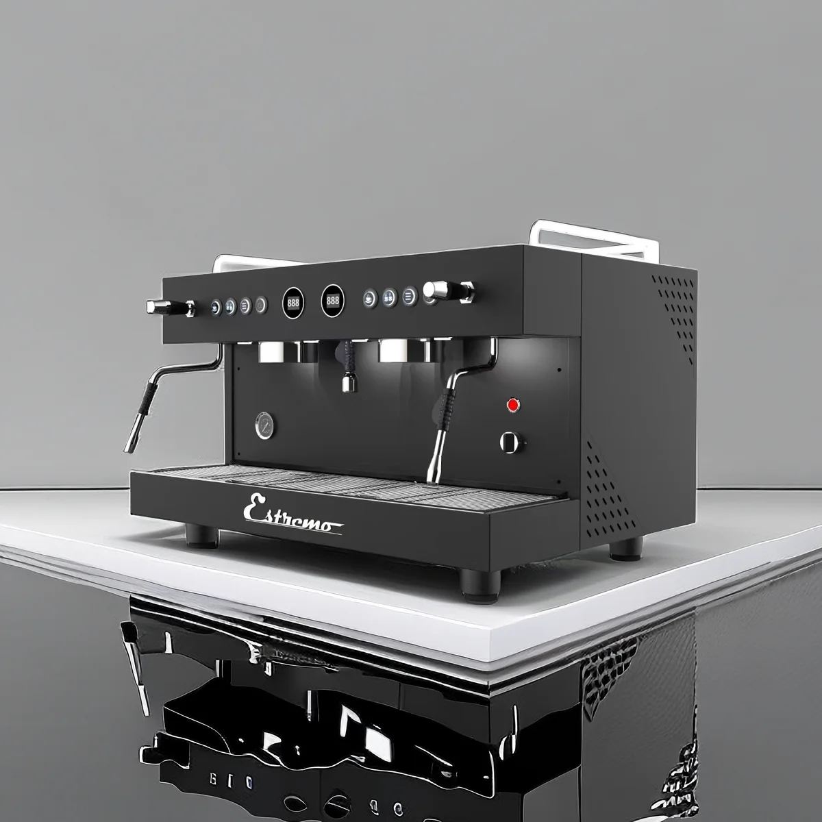 Professional Dual Group 11L Boiler Electric Control Commercial Espresso Coffee Machine for Hotel