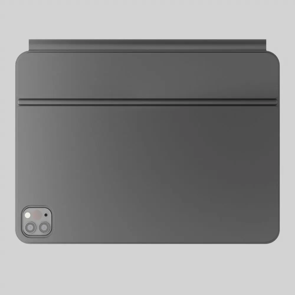 product uk de fr layout magic keyboard case for ipad pro 11 inch pu leather water resistant dustproof cover support landscape-8